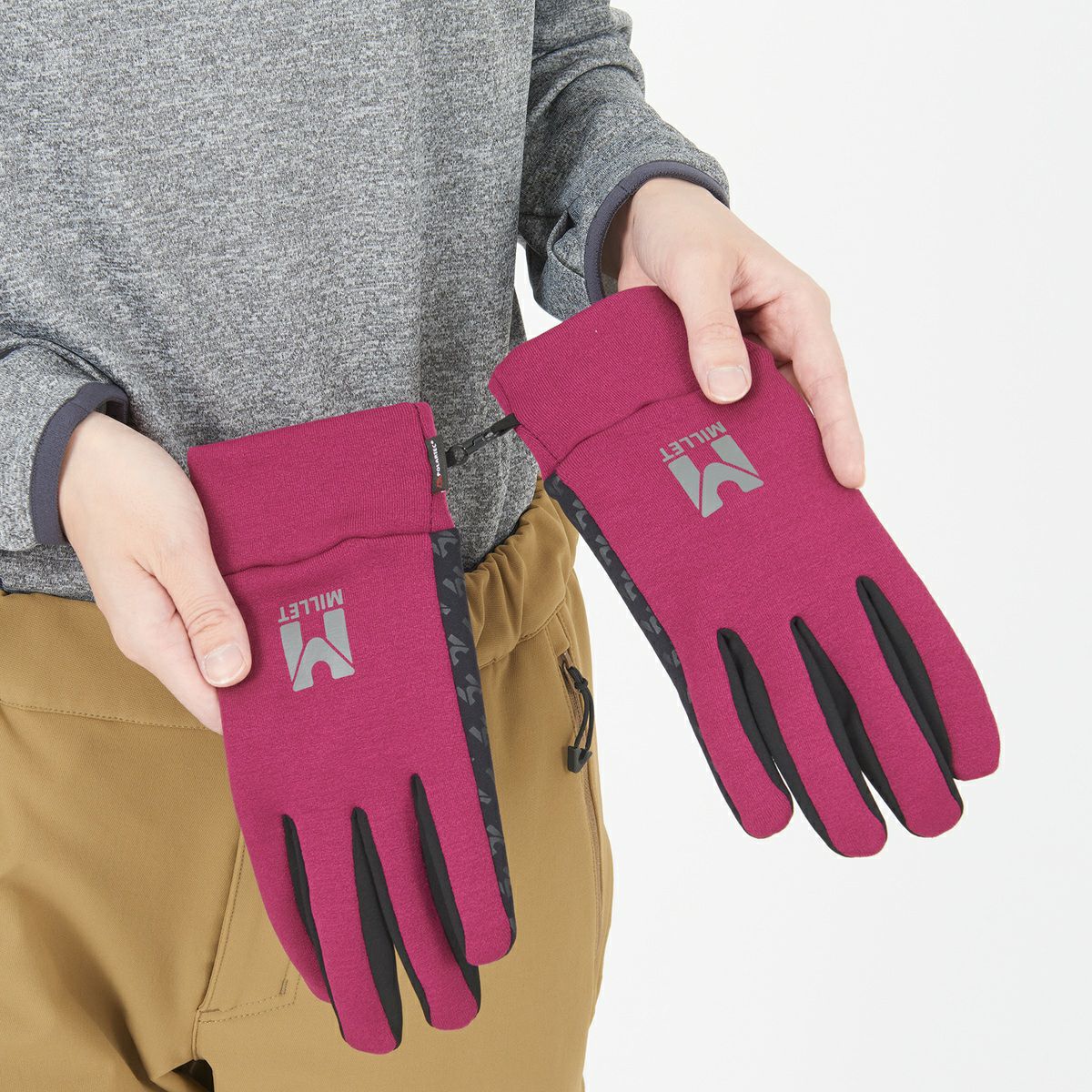 ユニセックス】ウォームストレッチトレックグローブ | Millet(ミレー