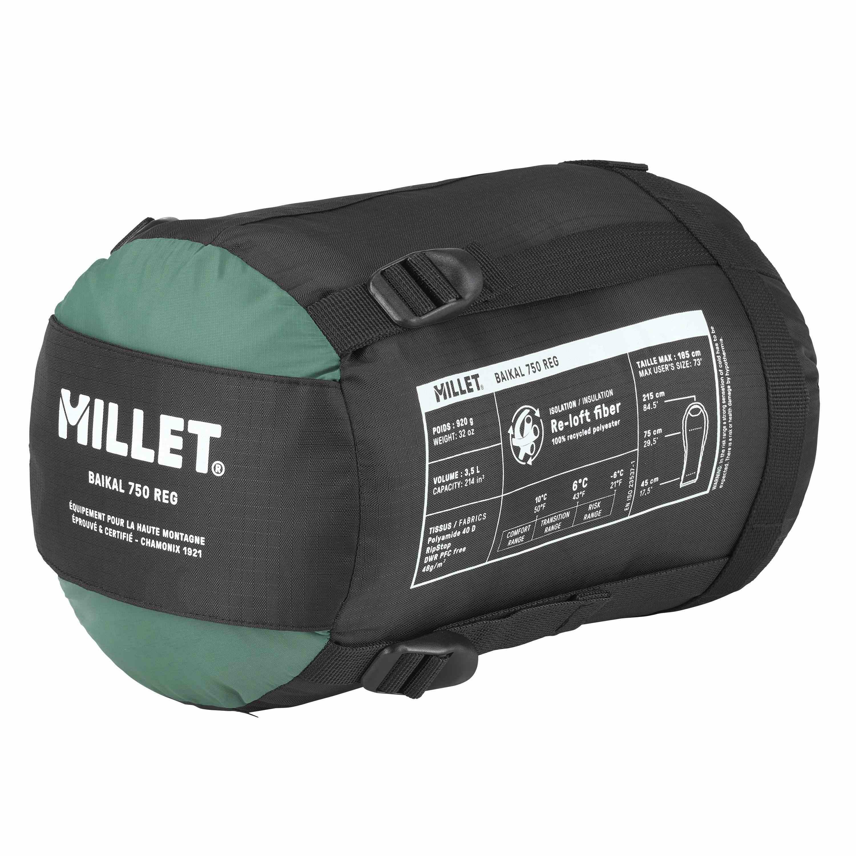 対応身長上限185cm】バイカル750 | Millet(ミレー)公式通販