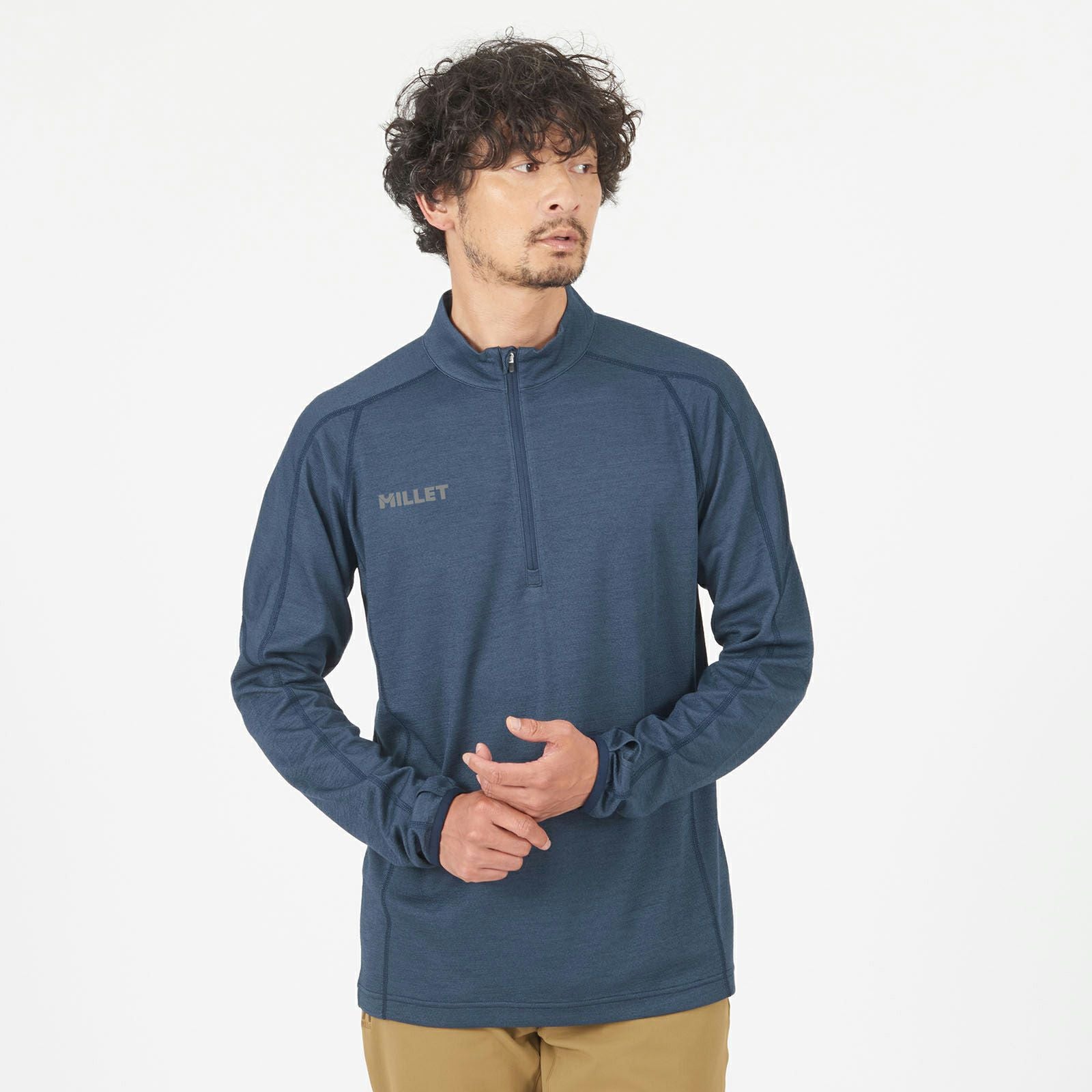 キャスター ウール II ジップ ロングスリーブ | Millet(ミレー)公式通販