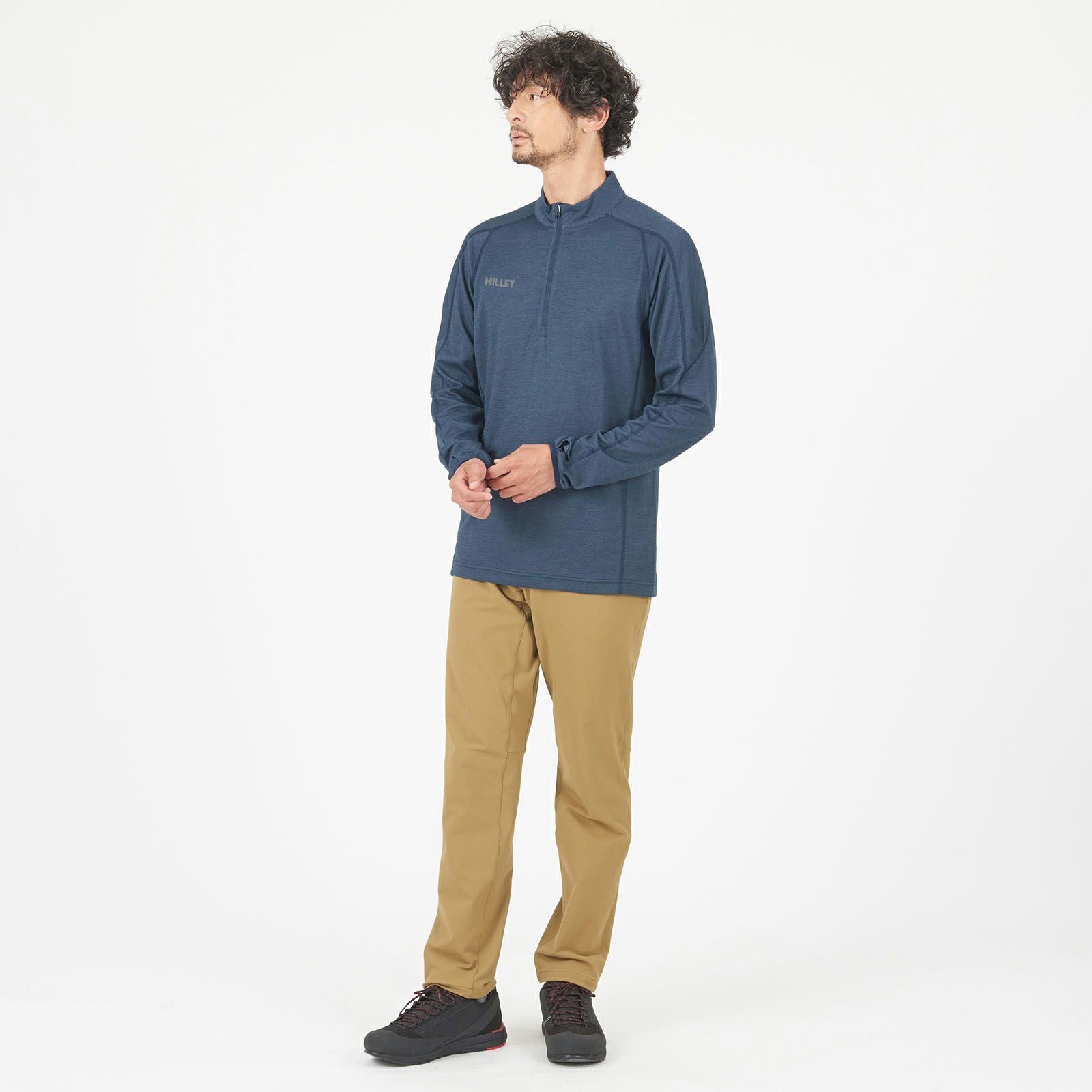 キャスター ウール II ジップ ロングスリーブ | Millet(ミレー)公式通販
