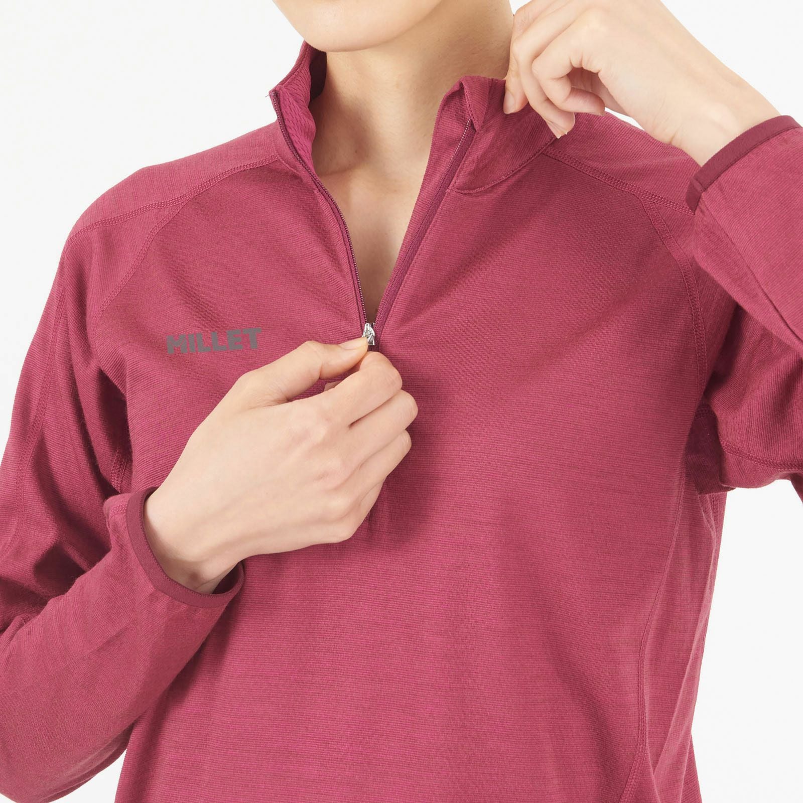 ウィメンズ】キャスター ウール II ジップ ロングスリーブ | Millet