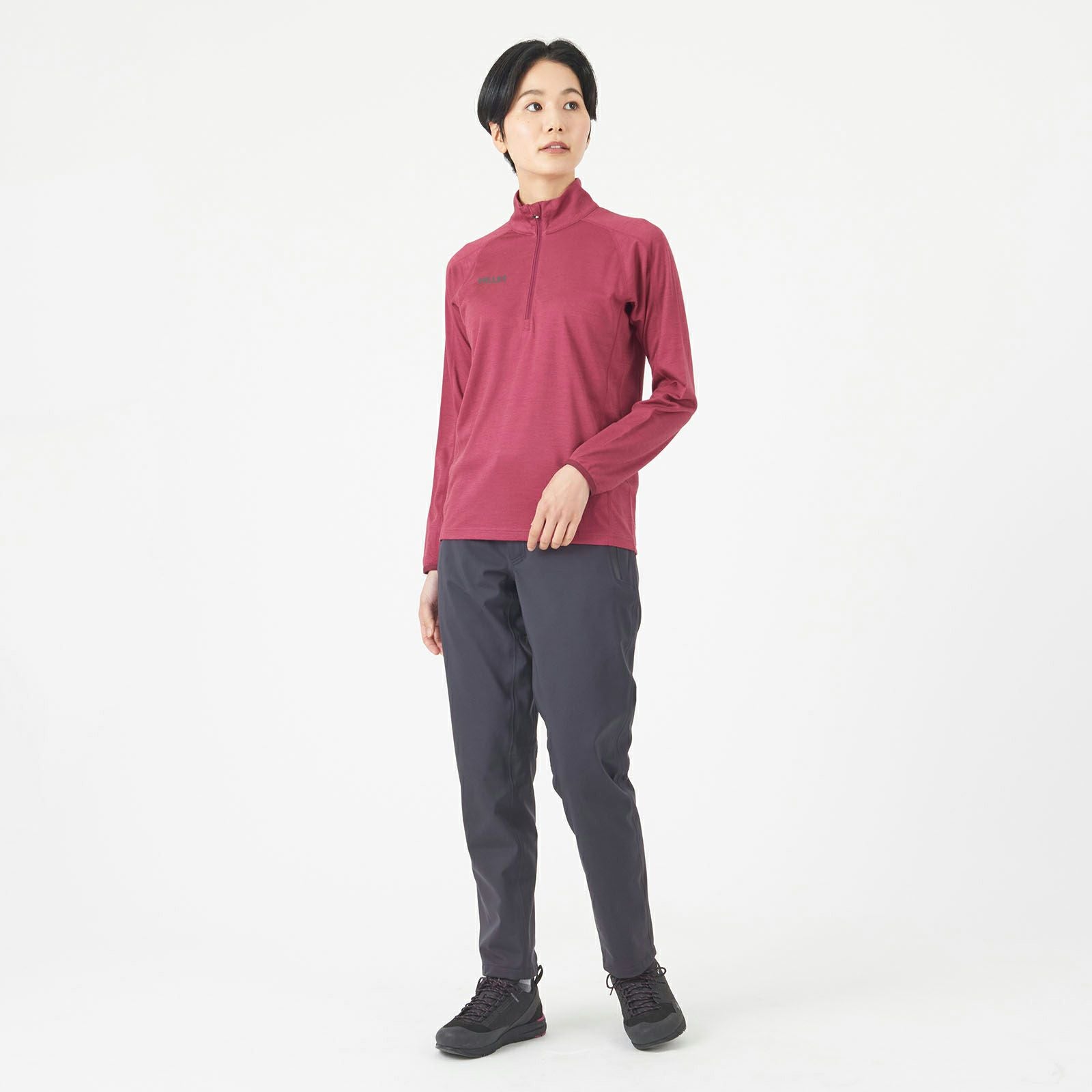 ウィメンズ】キャスター ウール II ジップ ロングスリーブ | Millet