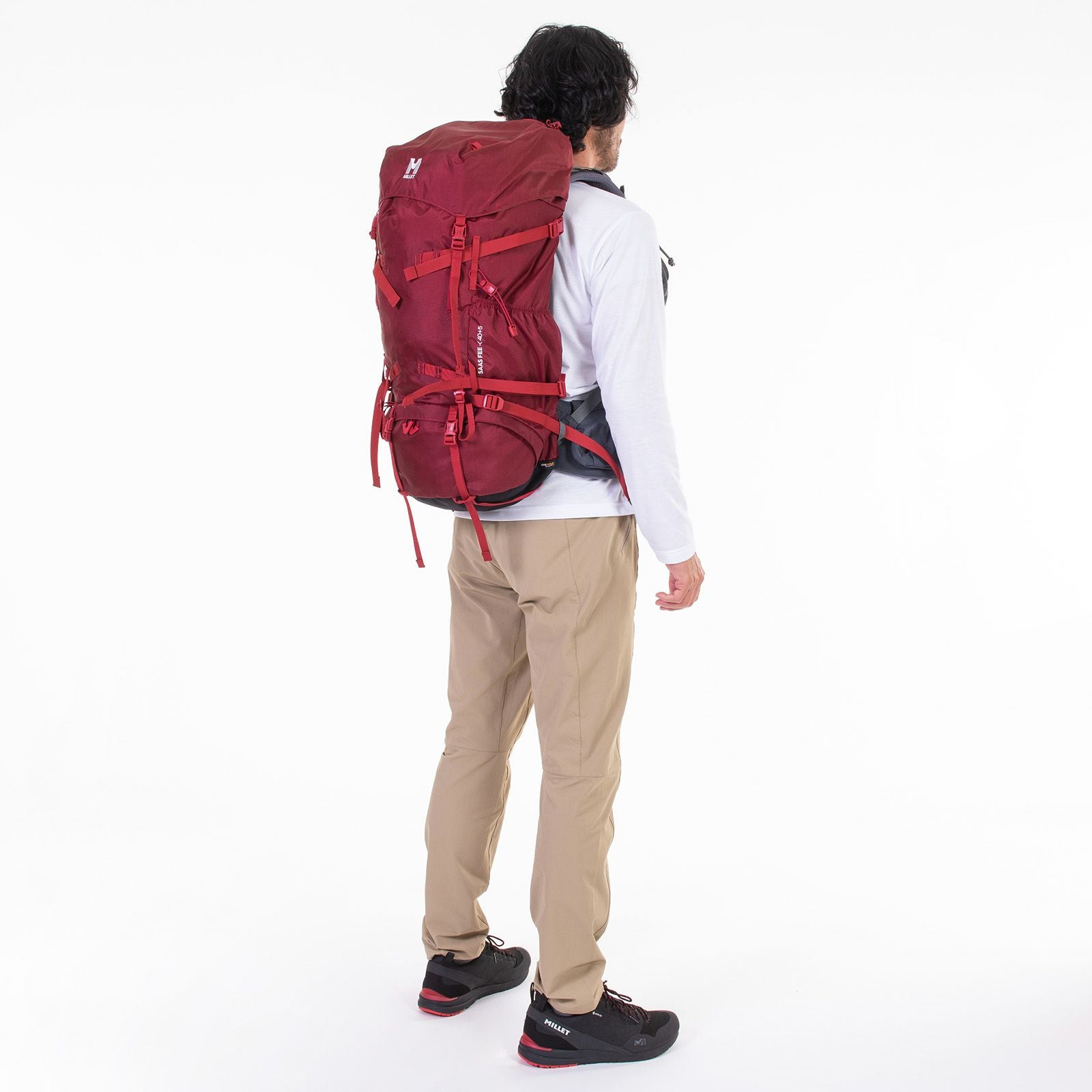 美品　ミレー　MILLET　ECRINSⅡ 40　赤 MILLET(ミレー) エクランII 40 MIS0198｜アウトドアファッション・ギア