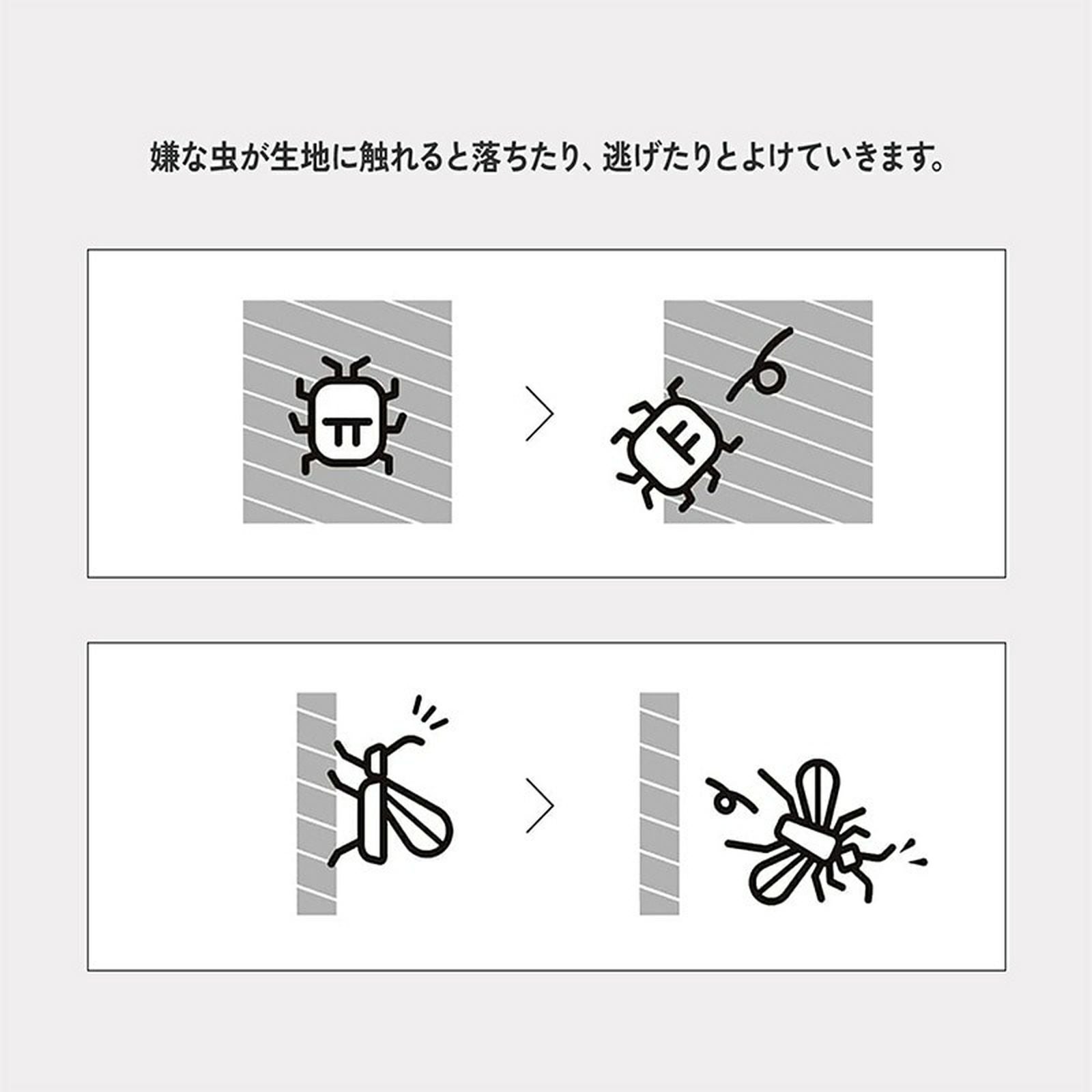 milet eye Tシャツ Mサイズ インセクト バリヤー M ロゴ Tシャツ ロング スリーブ | Millet(ミレー