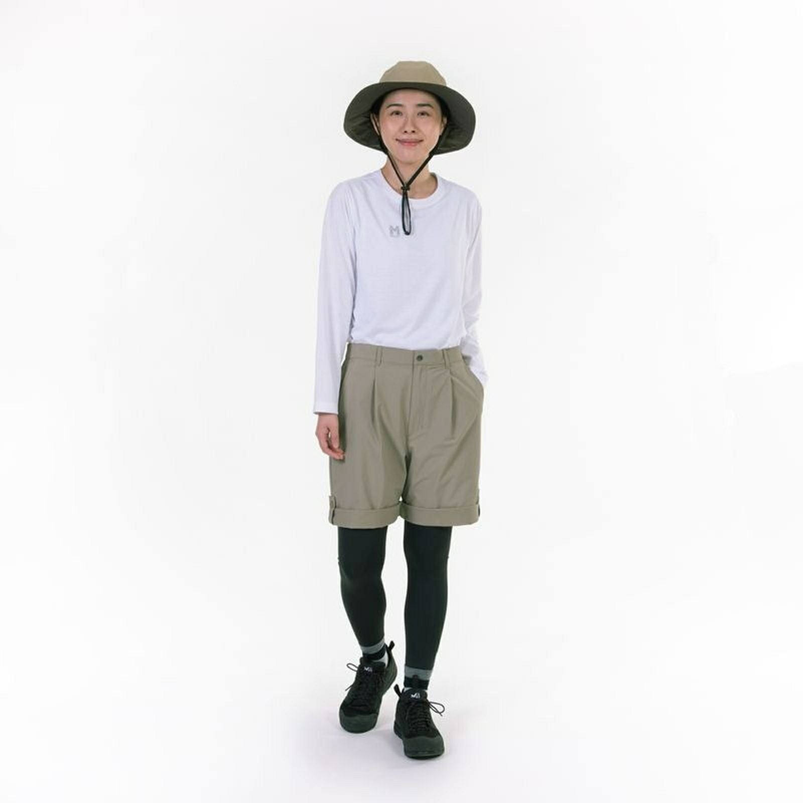 ウィメンズ】マウンテン ストレッチ ロールアップ ショーツ | Millet
