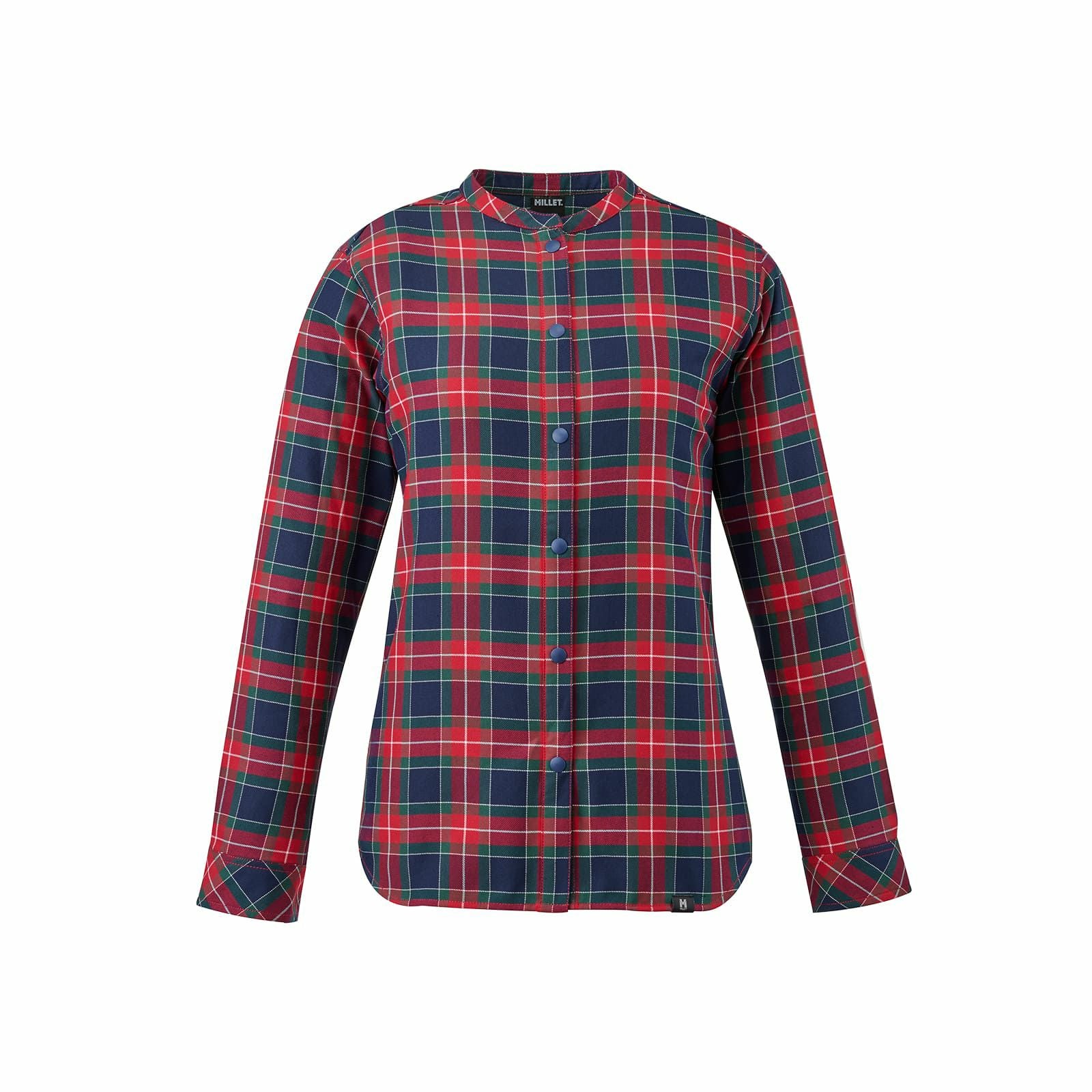 ウィメンズ】サーモ チェック スタンド シャツ ロングスリーブ