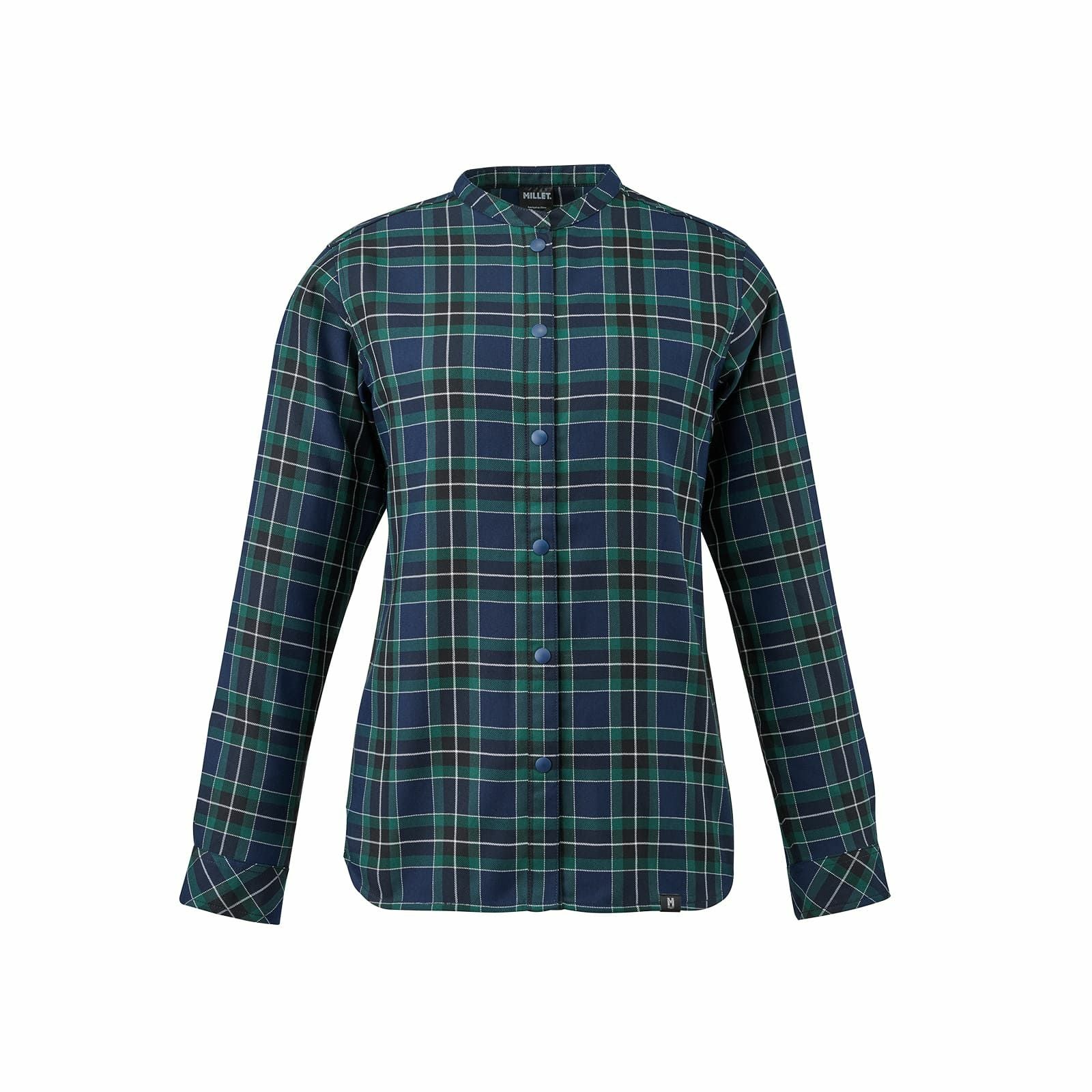 ウィメンズ】サーモ チェック スタンド シャツ ロングスリーブ