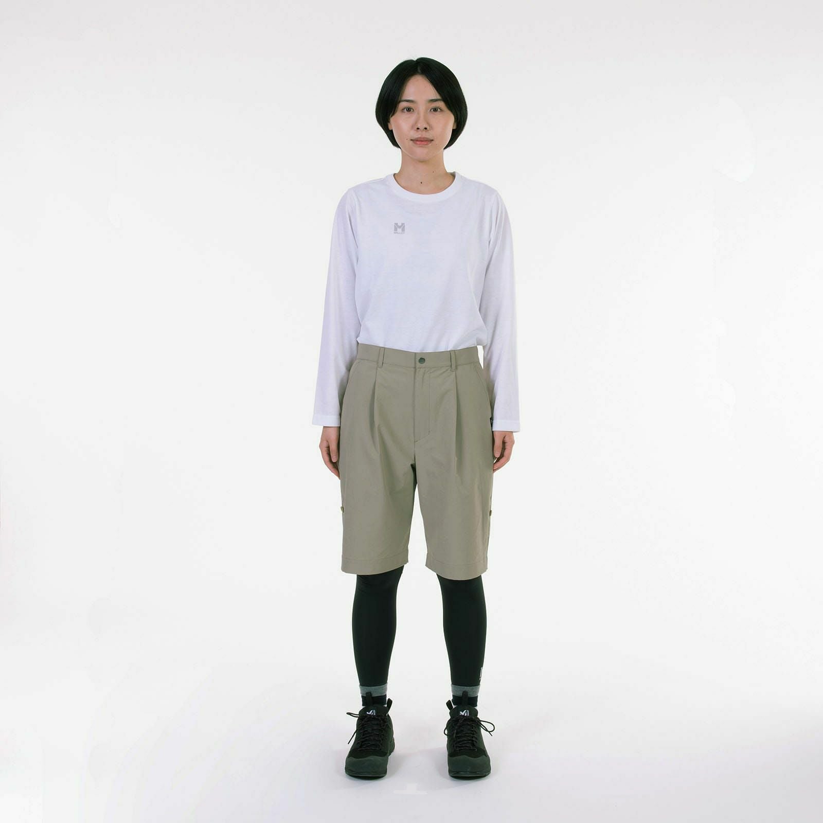 ウィメンズ】マウンテン ストレッチ ロールアップ ショーツ | Millet
