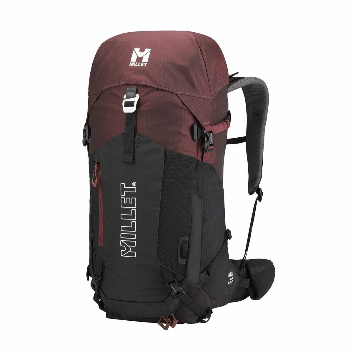 E-BLACK/DARK RED