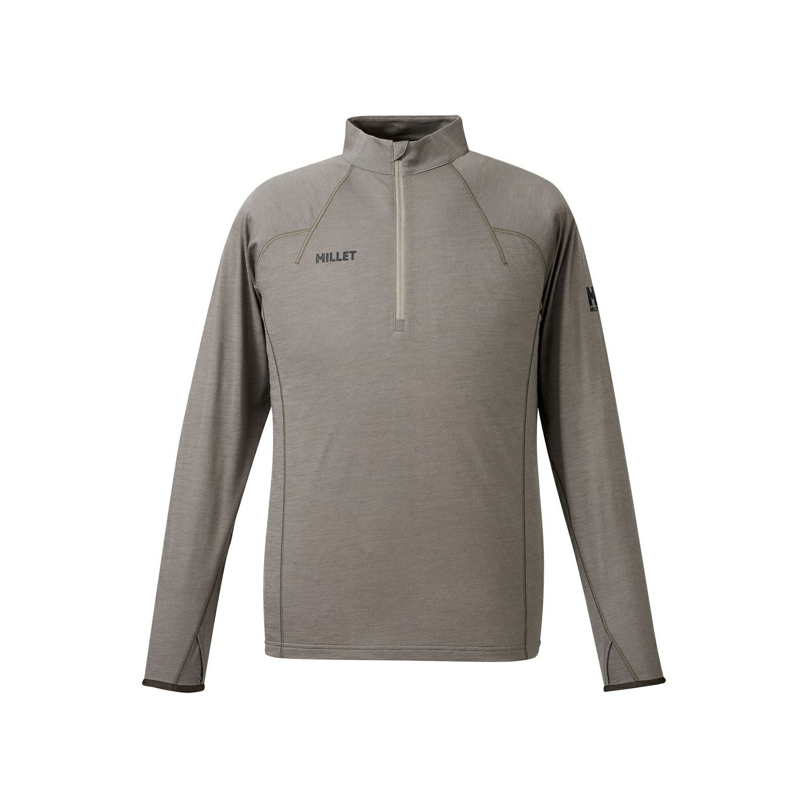 ウビック ウール ジップ ロングスリーブ | Millet(ミレー)公式通販