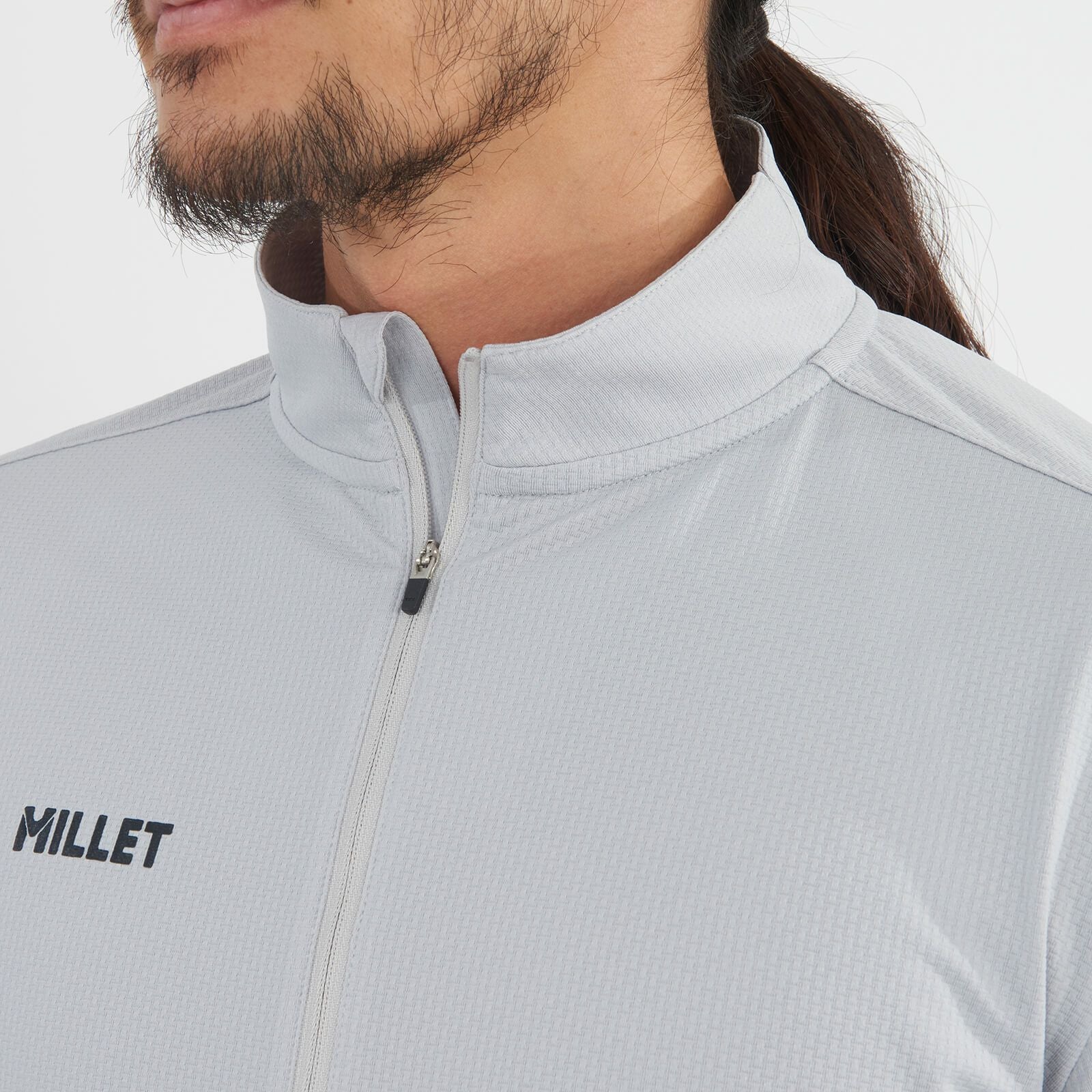 インセクト バリヤー ハーフジップ ロングスリーブ | Millet(ミレー