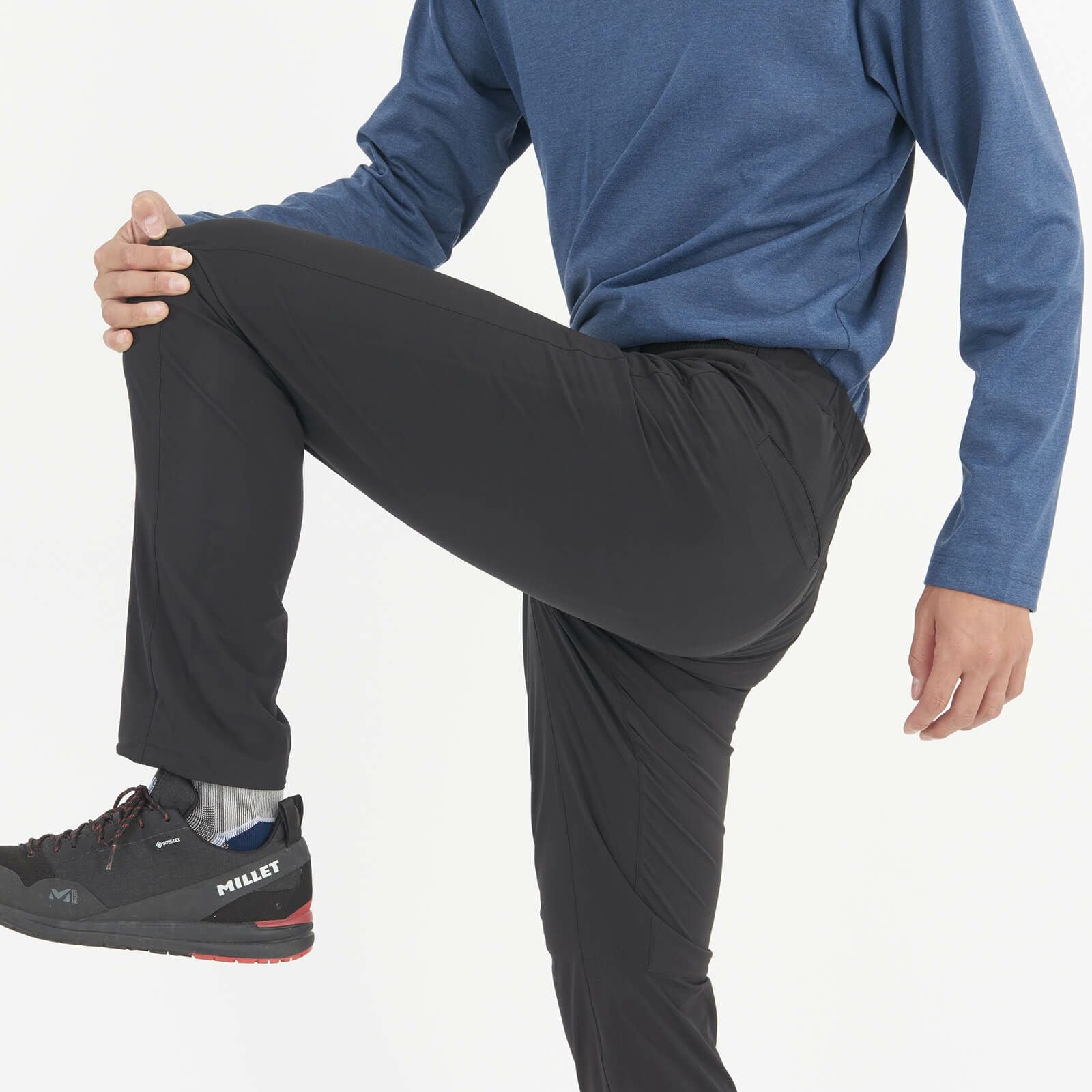 【未使用】ミレー ビオナセ パンツ XL SAPHIR ネイビー MIV03197 メンズ MILLET 防風 撥水 ストレッチ 軽量ソフトシェル ロングパンツ アウトドア ビオナセ パンツ | Millet(ミレー)公式通販