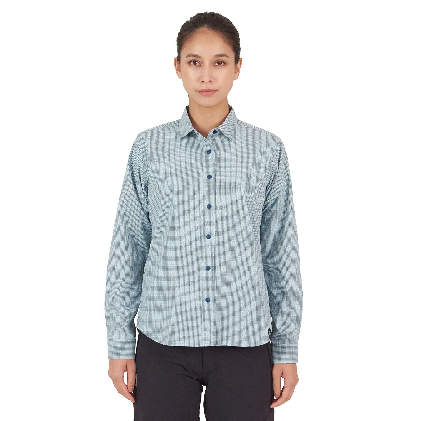 ウィメンズ】インセクト バリヤー チェックシャツ ロングスリーブ