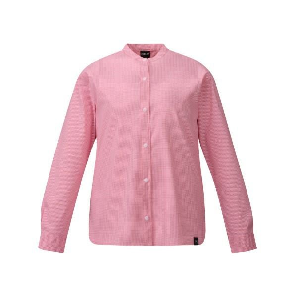 ウィメンズ】インセクト バリヤー チェック スタンドシャツ ロング