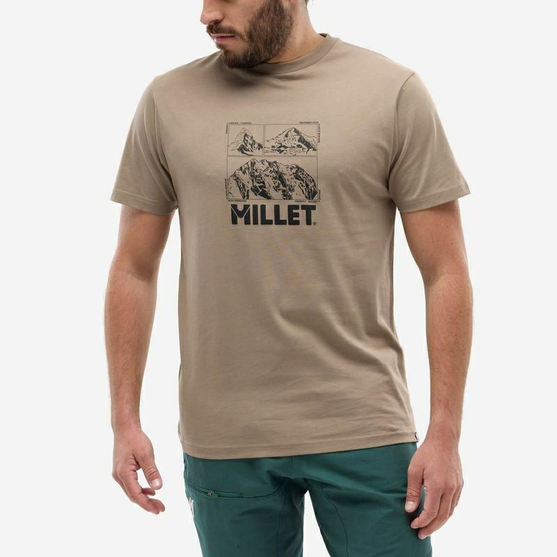 シャモニー ロゴ ショートスリーブ Tシャツ | Millet(ミレー)公式通販