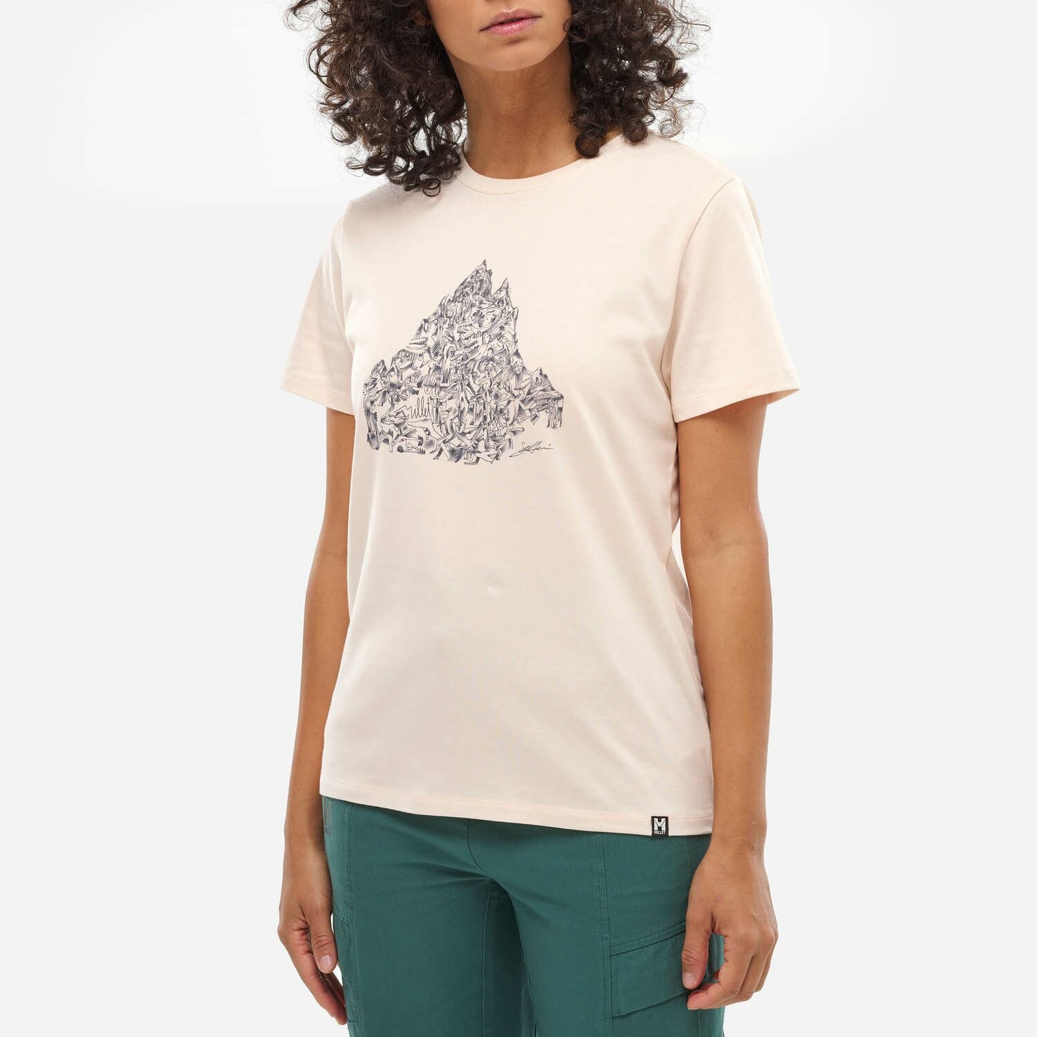ウィメンズ】シマイ コラボ ショートスリーブ Tシャツ | Millet(ミレー