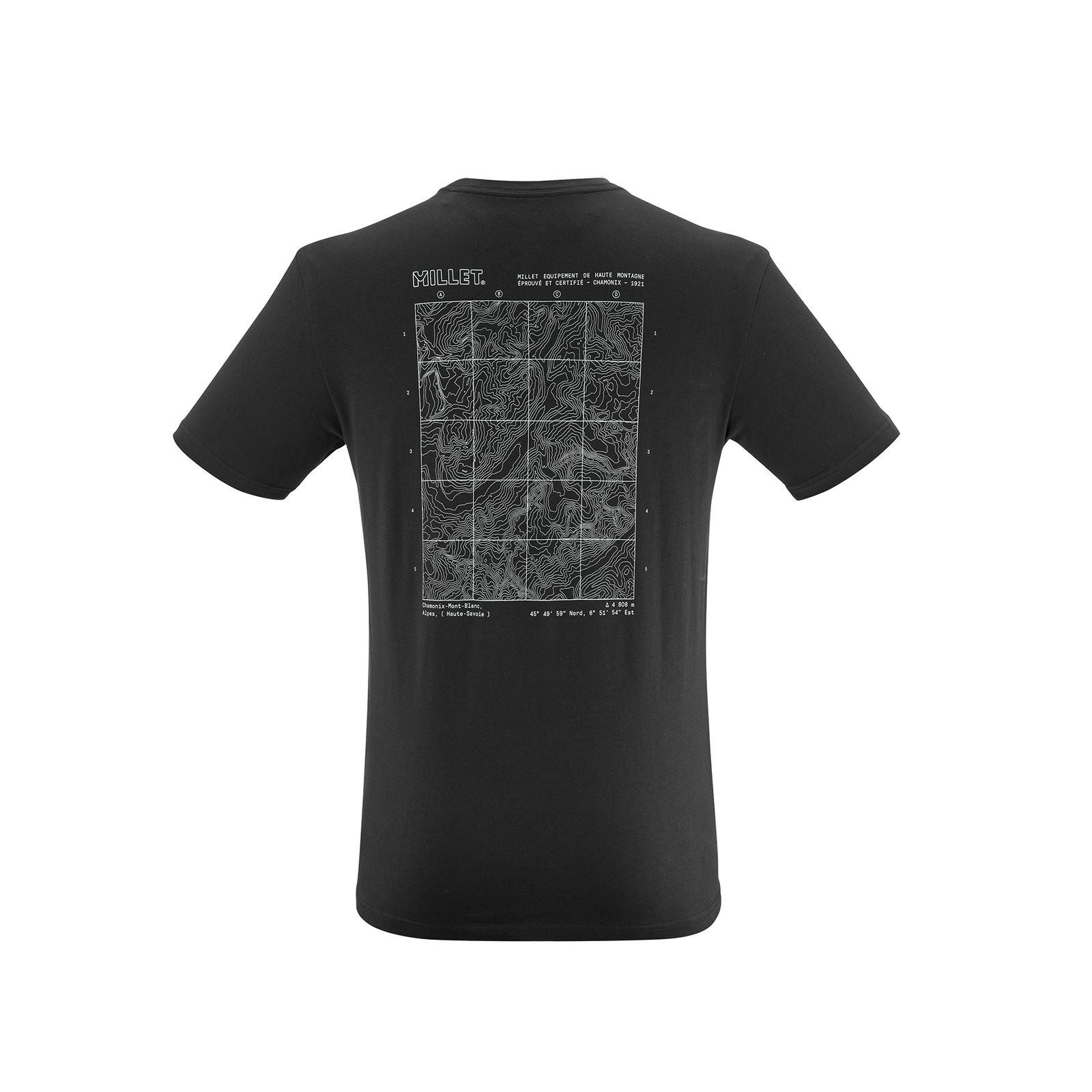 CDG シャモニーマップ ショートスリーブ Tシャツ | Millet(ミレー)公式通販