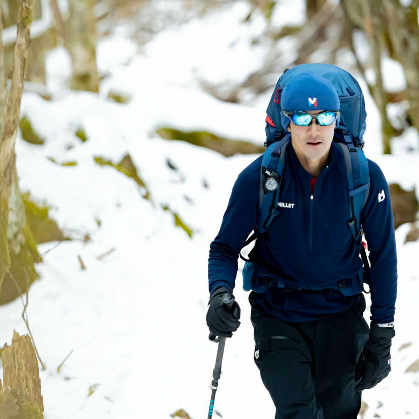 ドライ グリッド ハーフジップ | Millet(ミレー)公式通販