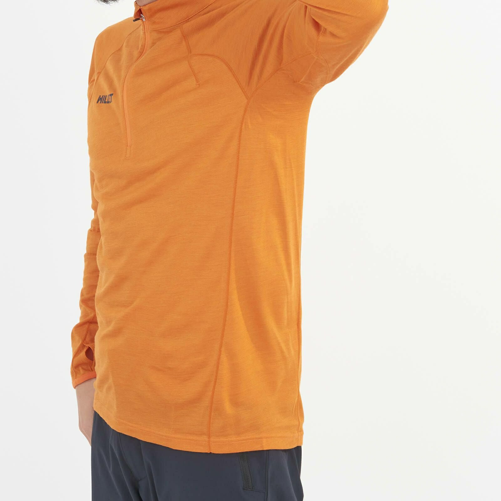 ウビック ウール ジップ ロングスリーブ | Millet(ミレー)公式通販