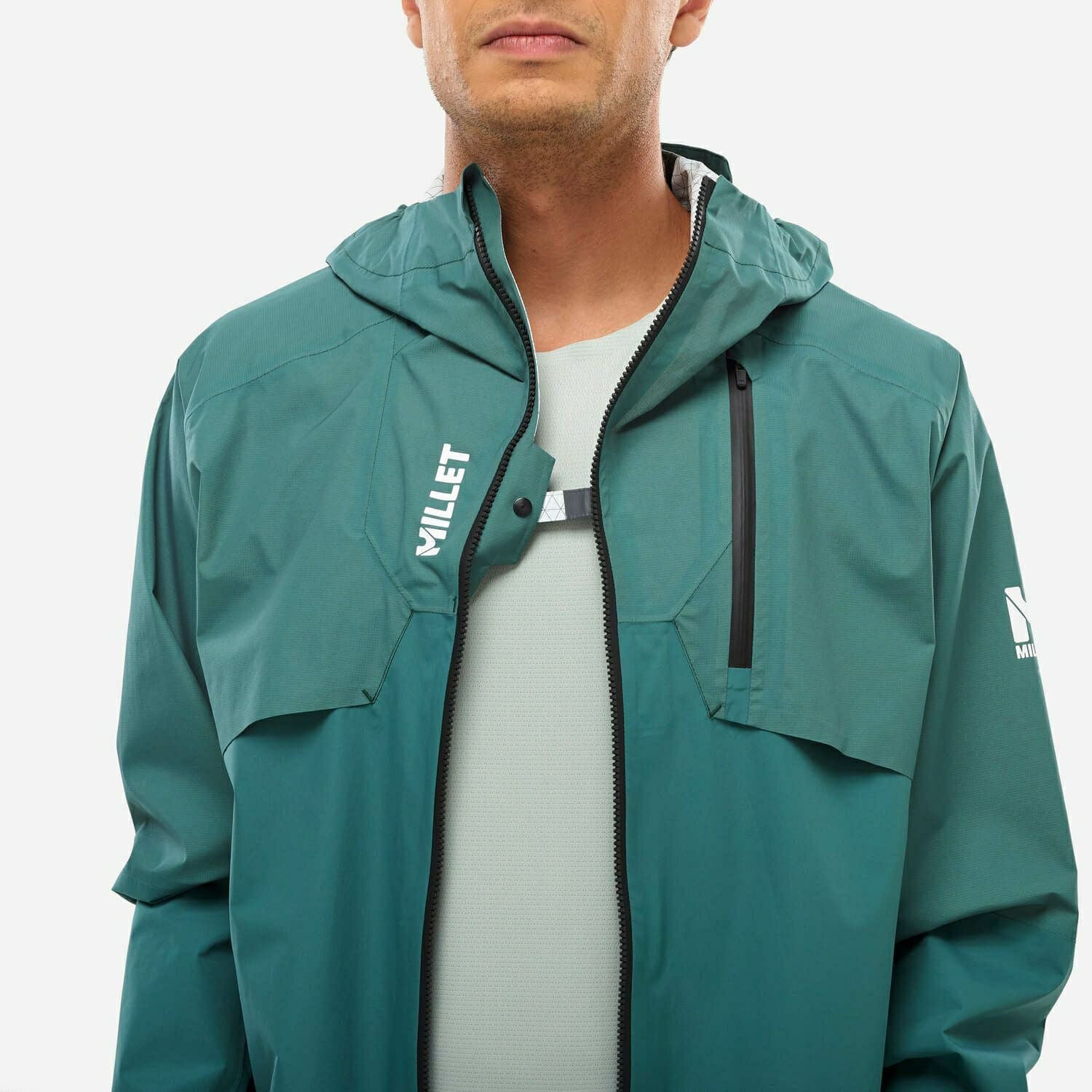 【値下げ】MILLET グリーン フード付きジャケット サイズ2XL インテンス プロ 2.5L ジャケット | Millet(ミレー)公式通販