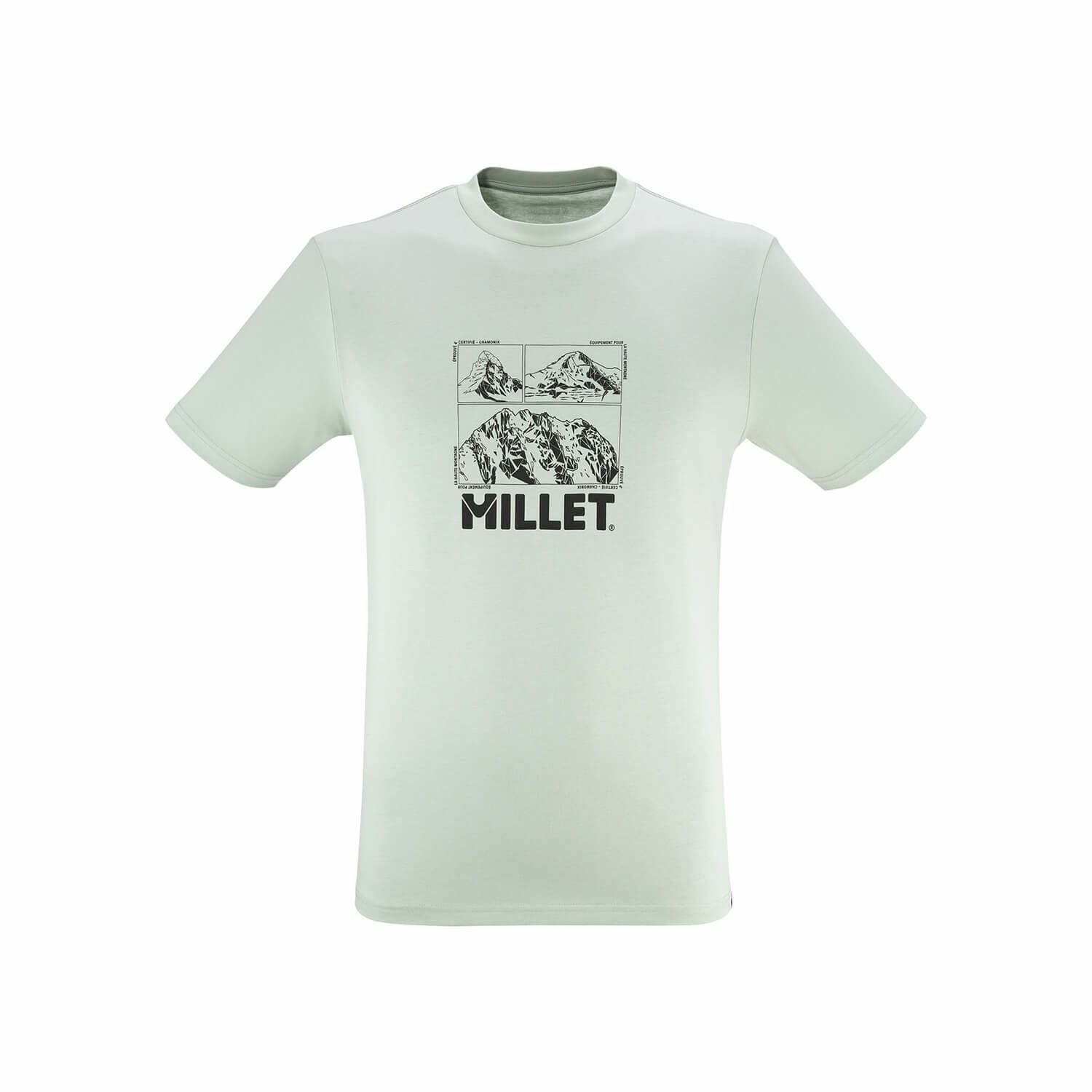 シャモニー ロゴ ショートスリーブ Tシャツ | Millet(ミレー)公式通販