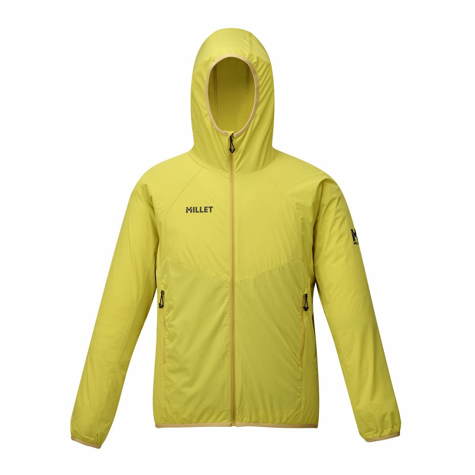 希少 海外　ミレー　MILLET 切替 マウンテン パーカー M イエロー　M 美品 希少 ミレー MILLET マウンテンパーカー パーカー イエロー M