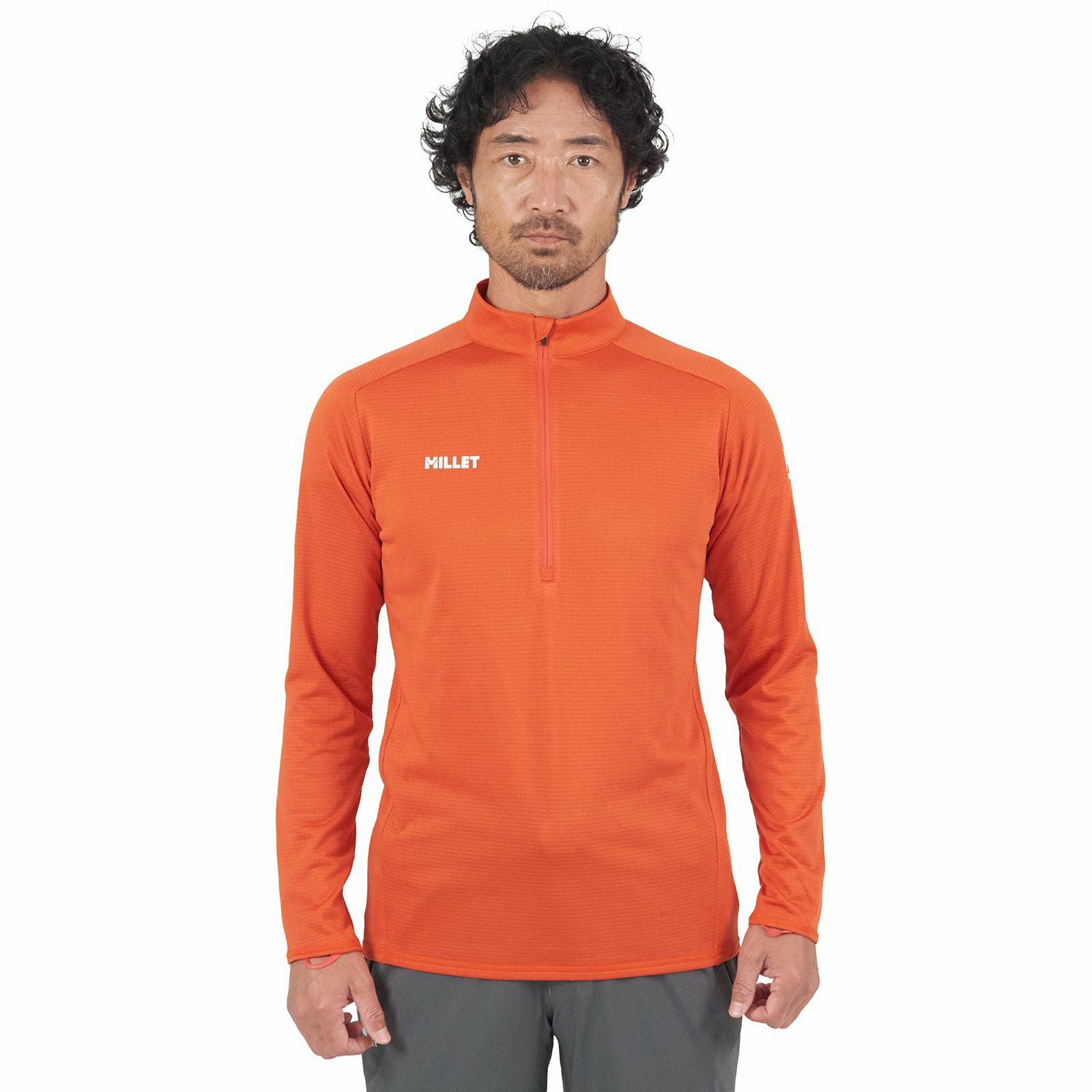 ドライグリッド ライト ハーフジップ ロングスリーブ | Millet(ミレー