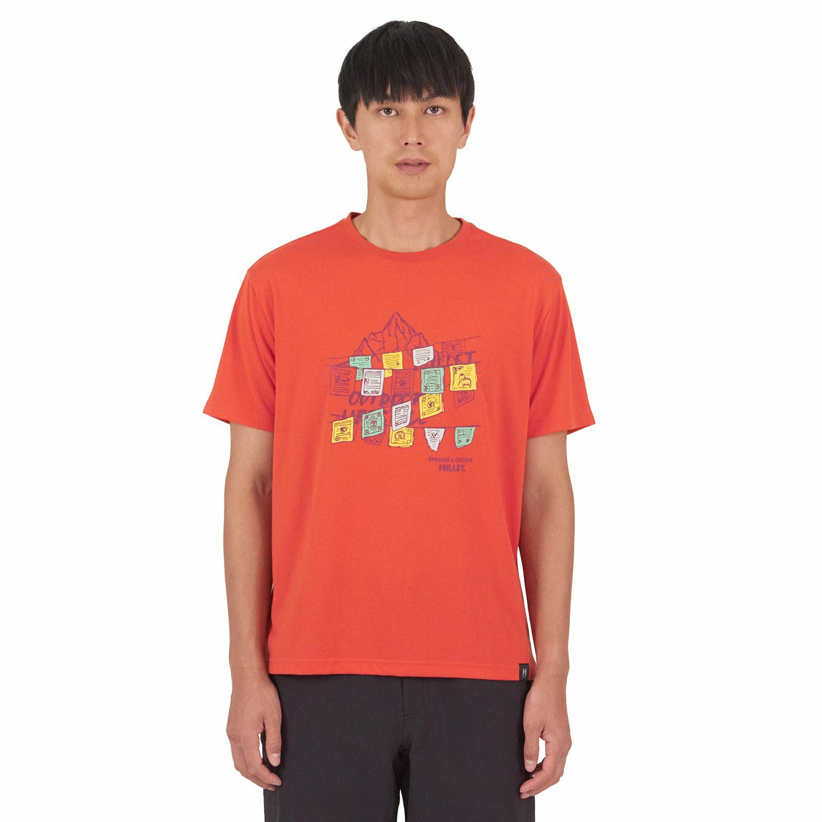 5フラッグ ショートスリーブTシャツ | Millet(ミレー)公式通販